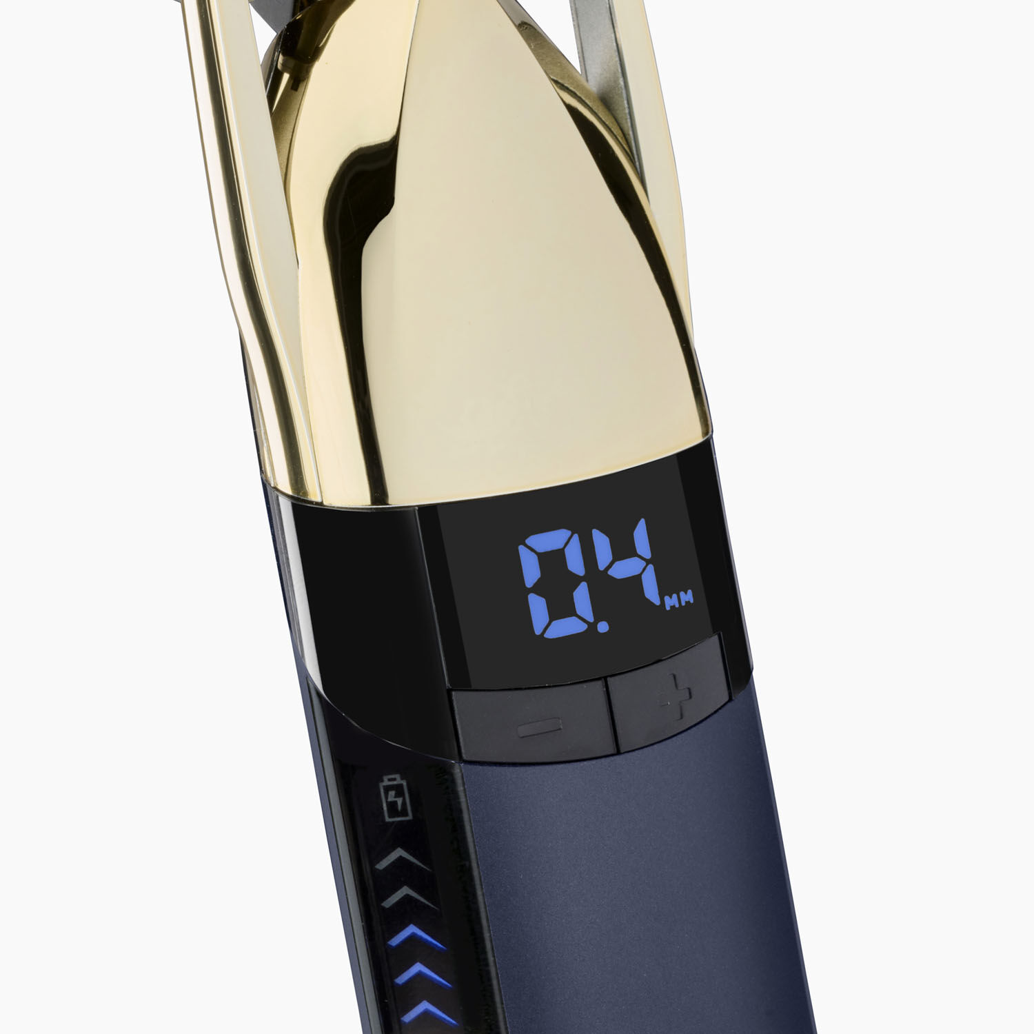 Image of Super-X Metal Series Stubble Trimmer (Gold / Blue)